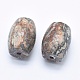 Natural Map Stone/Picasso Stone/Picasso Jasper Beads(G-P384-U18)-2