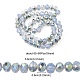 Electroplate Transparent Glass Beads Strands(EGLA-YW0001-64B)-4