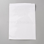 PET Self Adhesive Craft Stickers, Clear, 398x210x0.2mm(DIY-WH20007-740)