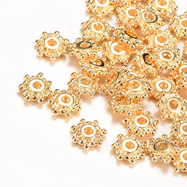 Light Gold Others Brass Spacer Beads