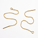 Brass Stud Earring Findings(KK-F070-14G-FF)-1