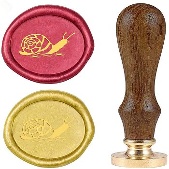 DIY Wood Wax Seal Stamp, Animal Pattern, 83x22mm, Head: 7.5mm, Stamps: 25x14.5mm