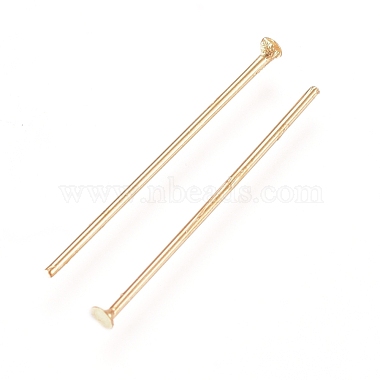 304 Stainless Steel Flat Head Pins(STAS-L238-006G-G)-2