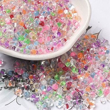 Mixed Color Peanut Glass Beads