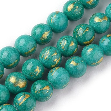 Natural Mashan Jade Beads Strands(G-F670-A01-4mm)-2