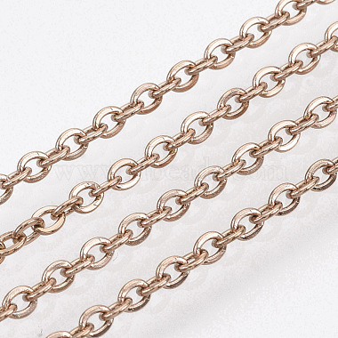 304 Stainless Steel Cable Chains(CHS-R002-0.5mm-RG)-2