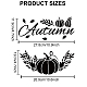 US 1 Set Autumn Theme PET Hollow Out Drawing Painting Stencils(DIY-MA0005-08)-2