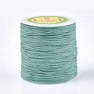Nylon Thread, Medium Aquamarine, 1.5mm, about 120.29 yards(110m)/roll(NWIR-S007-16)
