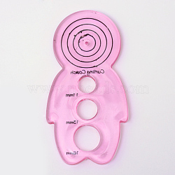 Quilling Tool Quilled Creations Paper Curling Tool Craft Supplies Tools, Pearl Pink, 9.5x5x0.4cm(X-DIY-R067-06)