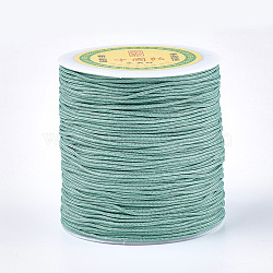 Nylon Thread, Medium Aquamarine, 1.5mm, about 120.29 yards(110m)/roll(NWIR-S007-16)