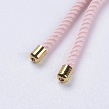 Création de bracelets à cordon torsadé en nylon(MAK-F018-13G-RS)-4