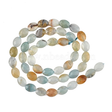 Natural Flower Amazonite Beads Strands(G-H349-A01-21)-3
