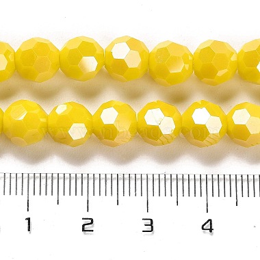 Electroplate Opaque Glass Beads Strands(X-EGLA-A035-P8mm-A04)-4