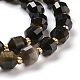 Natural Golden Sheen Obsidian Beads Strands(G-K303-A30-8mm)-3