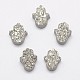 Hamsa Hand Druzy Crystal Beads(G-F535-46A)-1