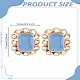 1Pc Alloy Enamel Stud Earrings(EJEW-LP0003-43)-2