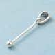 925 Sterling Silver Pendant Bails(STER-P048-01B-S)-2