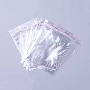 OPP Cellophane Bags, Rectangle, Clear, 10x7cm, Unilateral Thickness: 0.02mm, Inner Measure: about 8x7cm(OPC-R002)
