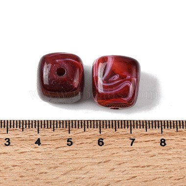 perles acryliques opaques(X-OACR-D320-01D)-3