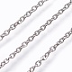 304 Stainless Steel Cable Chain Necklaces(NJEW-P248-01P)-2