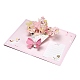Rectangle 3D Pop-Up Bouquet Paper Greeting Card(TH-K001-02A)-3
