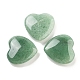 Heart Natural Green Aventurine Worry Stone(G-C134-06A-15)-1