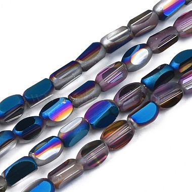 Electroplate Glass Beads Strands(EGLA-S201-12)-4
