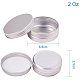 60ml Round Aluminium Tin Cans(CON-PH0001-06C)-2