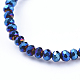 Electroplate Glass Beaded Necklaces(NJEW-JN02793)-3