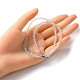 Collier de perles rondes en verre bling pour femme(NJEW-PH01490-02)-4
