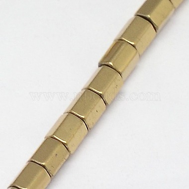 Electroplate Non-magnetic Synthetic Hematite Beads Strands(G-J166-2x2mm-03)-3