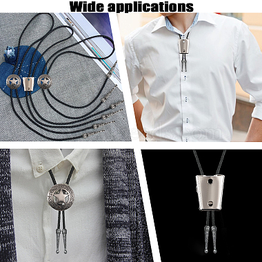 CHGCRAFT DIY Bolo Tie Jewelry Making Finding Kit(DIY-CA0005-42AS)-6