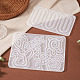 2Pcs 2 Styles Silicone Bookmark Molds(DIY-TA0015-10)-4