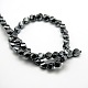 Grade AA Magnetic Synthetic Hematite Twist Bead Strands(G-G644-A-09)-2