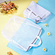 3pcs 3 styles sacs &agrave; linge en maille polyester avec fermeture &eacute;clair et poign&eacute;es(ABAG-TA0002-19)-6