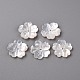 Natural White Shell Mother of Pearl Shell Beads(X-SSHEL-R144-10)-1