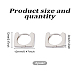 1 Pair Brass Hoop Earrings(EJEW-LP0007-090P)-2