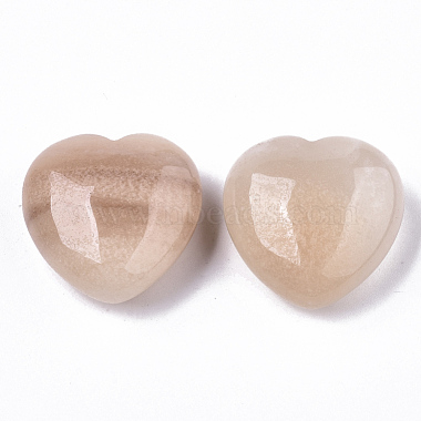 pierres de guérison naturelles d'aventurine rose(G-R418-143)-2