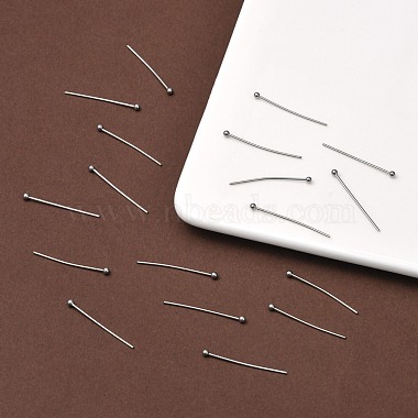 304 Stainless Steel Ball Head Pins(X-STAS-M010-25mm-01)-4