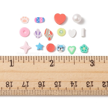 72G 12 Style Handmade Polymer Clay Cabochons(CLAY-FS0001-32)-6