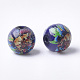 Printed & Spray Painted Glass Beads(GLAA-S047-03B-02)-2
