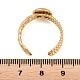 304 Stainless Steel Open Cuff Ring Components(STAS-F366-09A-G)-2