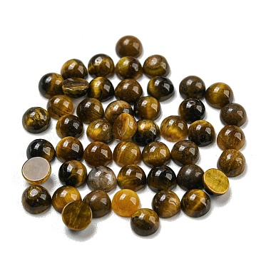 Half Round Tiger Eye Cabochons