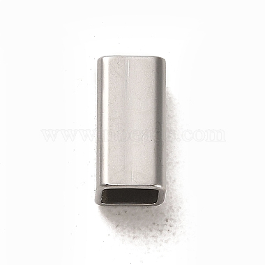 Stainless Steel Color Rectangle 304 Stainless Steel Beads