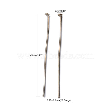 Iron Flat Head Pins(HP4.5cm)-5