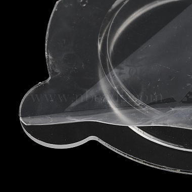 Clear Acrylic Slant Back Single Bracelet Bangle Display Stands(BDIS-C003-01F)-2