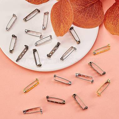 100Pcs 4 Colors Iron Brooch Findings(IFIN-CJ0001-55)-6