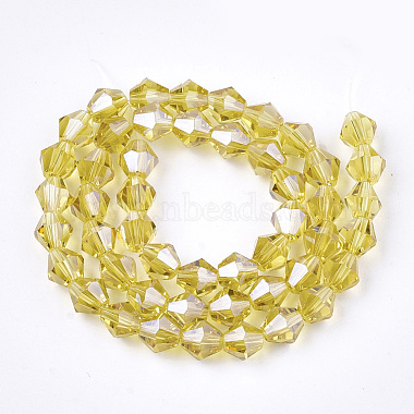 Electroplate Glass Beads Strands(X-EGLA-Q118-6mm-A08)-2