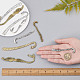 12Pcs 6 Style Alloy Bookmark Findings(FIND-SC0003-51)-3