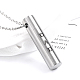 Stainless Steel Urn Ashes Necklaces(NQ6466-1)-1